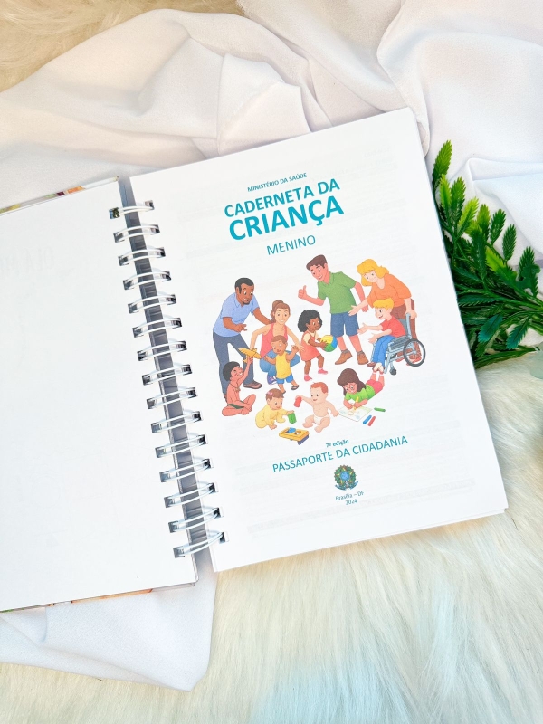 Caderneta de Saúde Infantil Menino - Image 2
