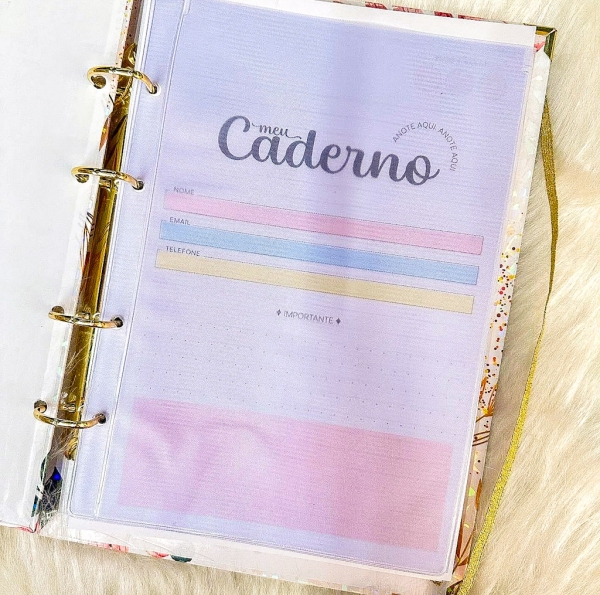 Caderno Fichário Colegial - Image 2